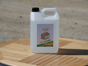 Solid Green tent cleaner navulpak 5 l