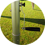 telescopische mast met draaihendel telescopische mast met draaihendel